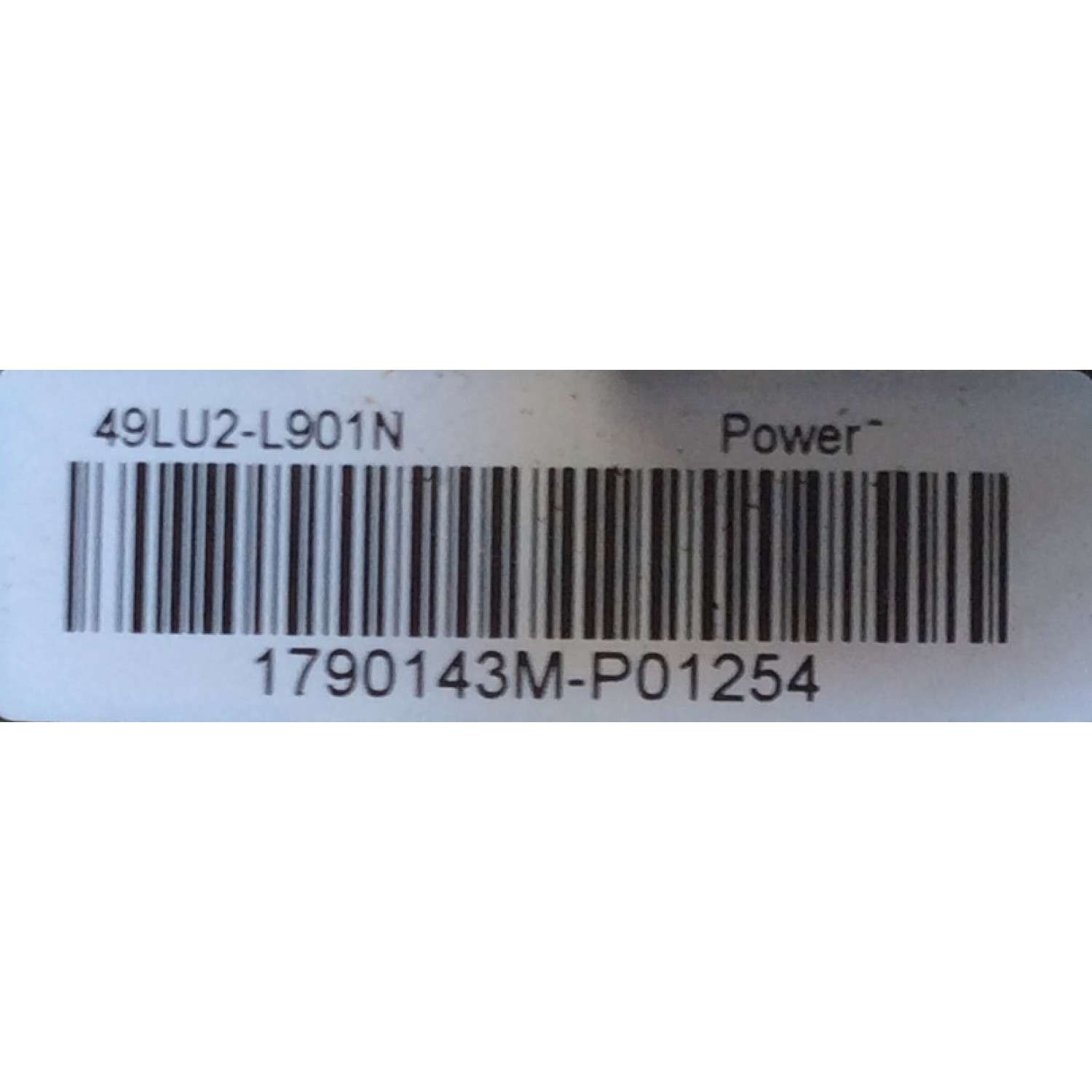 FUENTE DE PODER PARA TV LG ORIGINAL / NUMERO DE PARTE 1790143LA / L5R025 / 49LU2-L901N / 1790143M / 168P-L5R025-W0 J4 / 5835-L5R025-W000 / VER:00.02 / PANEL SDL490WY (LD0-912) REV.00 / MODELO 49UJ6200-UA / 49UJ6200-UA CUS4LH - Imagen 2